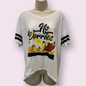 Official Lion King No Worries Shirt Size XXL